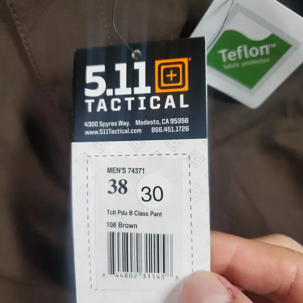 5.11 Tactical Cargo Pants Men's Size 38x30 New With Tags